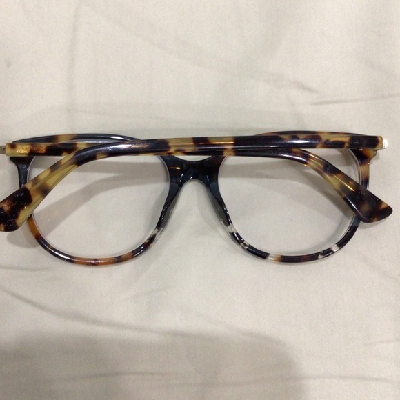 Dior Essence-11 Brown/Blue Tortoise/Gold JBW Eyeglasses Frames - Picture 5 of 10